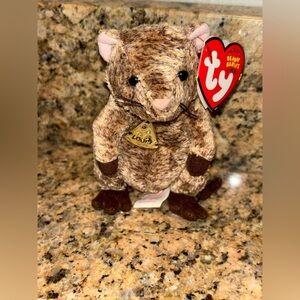 Ty Beanie Babies Louis Mouse Plush